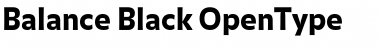 Download Balance Black Font Title Preview