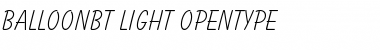 Download Balloon Light Font Title Preview