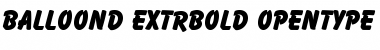 Download Balloon D Extra Bold Font Title Preview