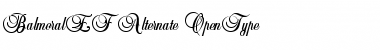 Download BalmoralEF Alternate Font Title Preview
