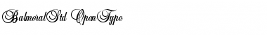 Download Balmoral Std Regular Font Title Preview