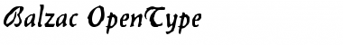Download Balzac Regular Font Title Preview
