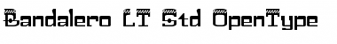 Download Bandalero LT Std Regular Font Title Preview