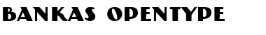 Download Bankas Regular Font Title Preview