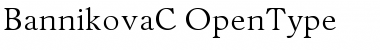 Download BannikovaC Regular Font Title Preview