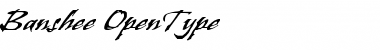 Download Banshee Regular Font Title Preview