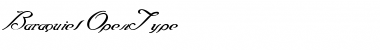 Download Baraquiel Regular Font Title Preview