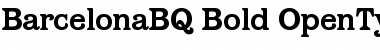 Download Barcelona BQ Regular Font Title Preview