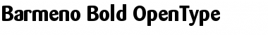 Download Barmeno Bold Font Title Preview