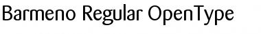 Download Barmeno Regular Font Title Preview