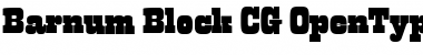 Download Barnum Block CG Regular Font Title Preview