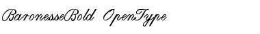 Download BaronesseBold Regular Font Title Preview