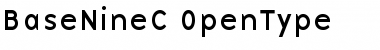Download BaseNineC Regular Font Title Preview