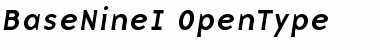 Download BaseNineI Roman Font Title Preview