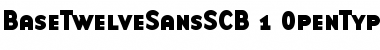 Download BaseTwelve SansSCB Font