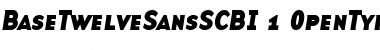 Download BaseTwelve SansSCBI Font