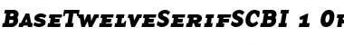 Download BaseTwelve SerifSCBI Font