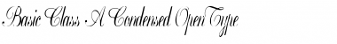Download Basic Class A Condensed Regular Font Title Preview