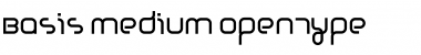 Download Basis Medium Font Title Preview