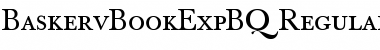 Download Baskerville Book Expert BQ Regular Font Title Preview