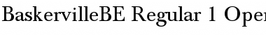 Download Berthold Baskerville Regular Font Title Preview
