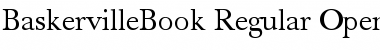Download Berthold Baskerville Book Regular Font Title Preview