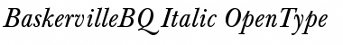 Download Baskerville BQ Regular Font Title Preview
