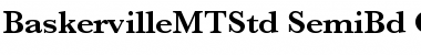 Download Baskerville MT Std Semibold Font Title Preview