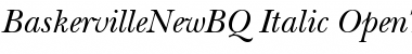 Download New Baskerville BQ Regular Font Title Preview