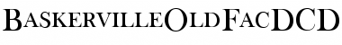 Download Baskerville Old Face DC D Regular Font Title Preview