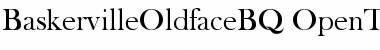 Download Baskerville Old Face BQ Regular Font Title Preview