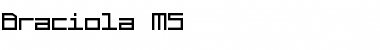 Download Braciola MS Regular Font Title Preview