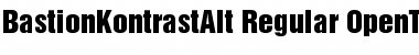 Download BastionKontrastAlt-Regular Regular Font Title Preview