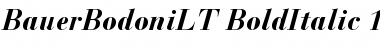 Download Bauer Bodoni LT Regular Font Title Preview