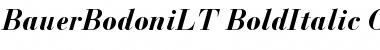 Download Bauer Bodoni LT Regular Font Title Preview