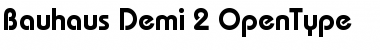 Download Bauhaus Regular Font Title Preview