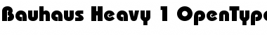 Download Bauhaus Regular Font Title Preview