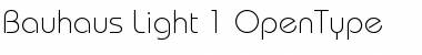 Download Bauhaus Regular Font Title Preview