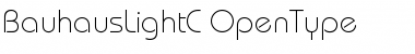 Download BauhausLightC Regular Font Title Preview