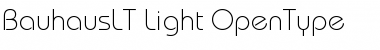 Download Bauhaus LT Regular Font Title Preview