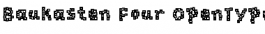 Download Baukasten Four Font Title Preview
