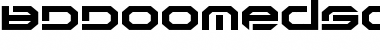 Download BDDoomed Squareup Font Title Preview