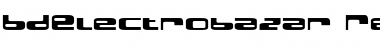 Download BDElectrobazar Regular Font Title Preview