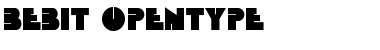 Download Bebit Regular Font Title Preview