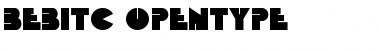 Download BebitC Regular Font Title Preview