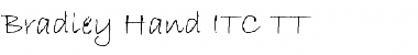 Download Bradley Hand ITC TT Regular Font Title Preview