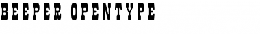 Download Beeper Regular Font Title Preview