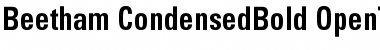 Download Beetham CondensedBold Font Title Preview