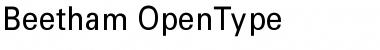 Download Beetham Regular Font Title Preview