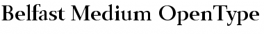 Download Belfast-Medium Regular Font Title Preview
